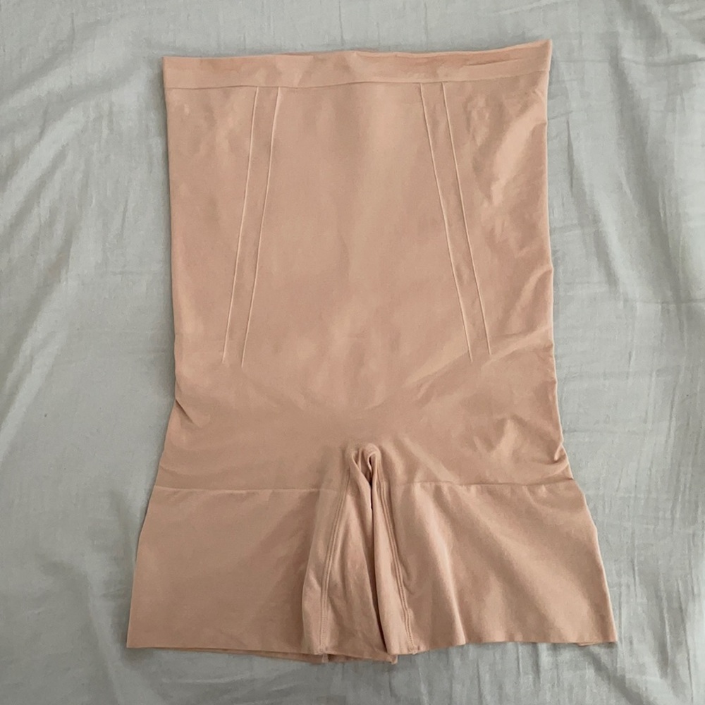 Spanx OnCore High-Waisted Mid-Thigh Shaper, XL